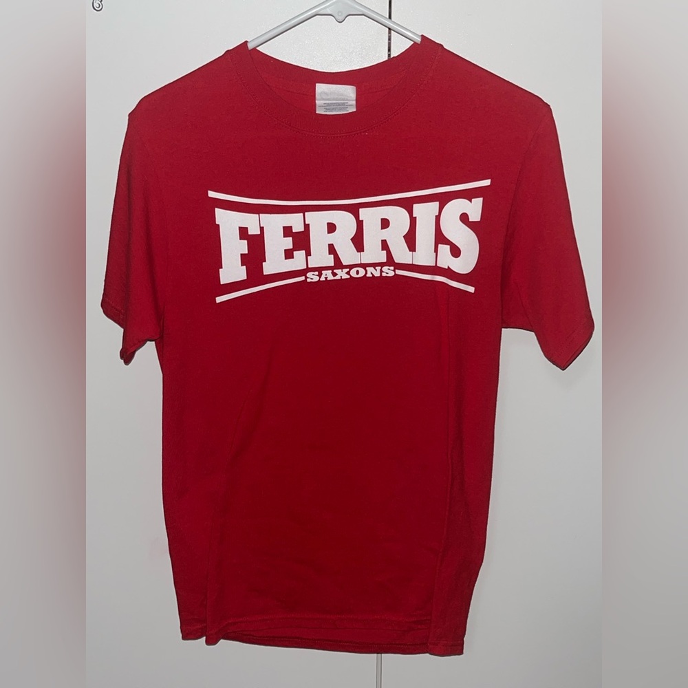 Ferris Saxons Red T-Shirt